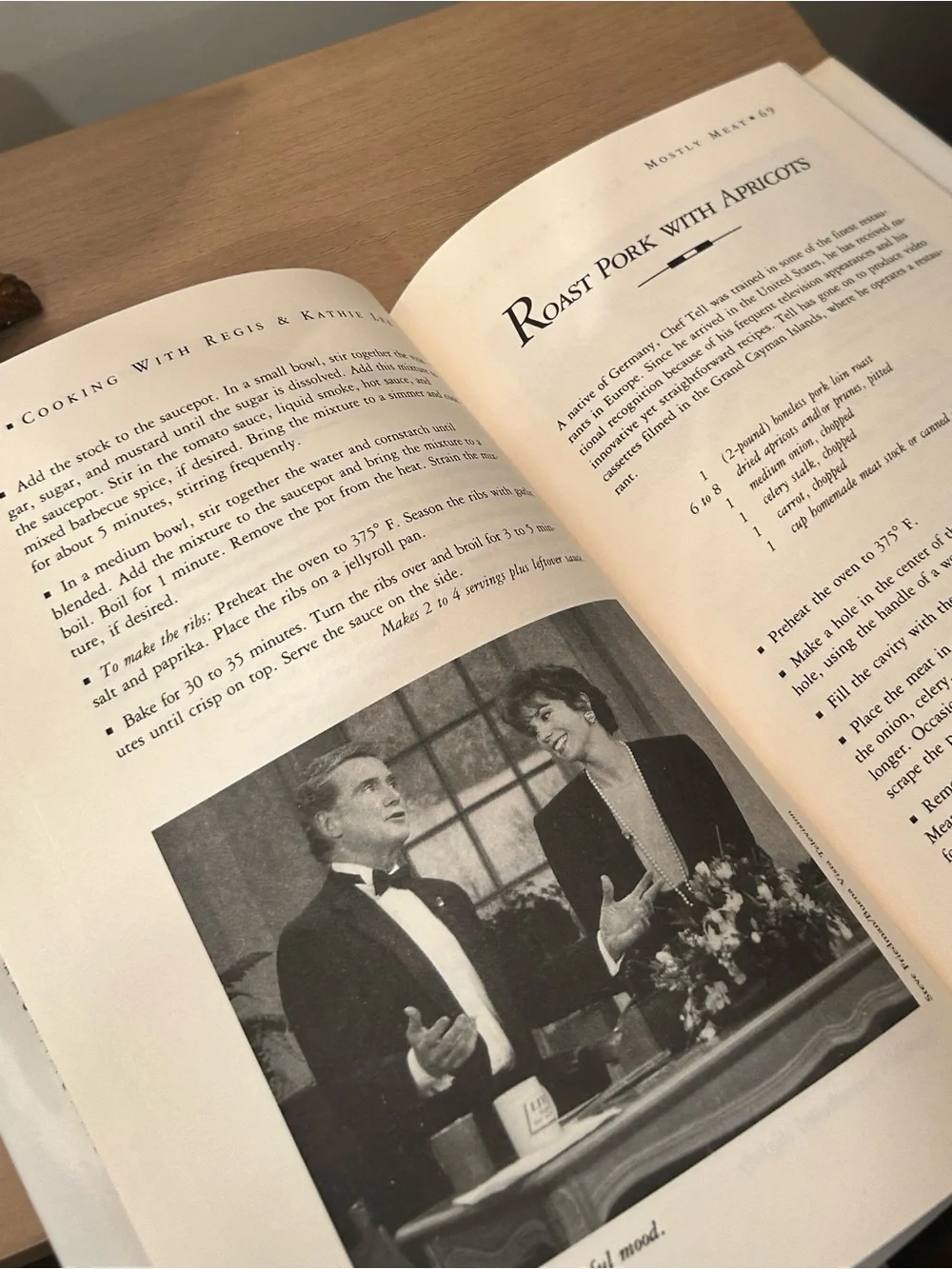 COOKING WITH REGIS & KATHIE LEE